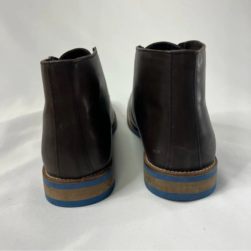 Next 1982 Men’s Genuine Leather Brown Chuuka Boots / Dress Shoes Size 12